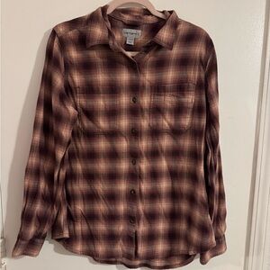 Carhartt Plaid Button-Up Shirt